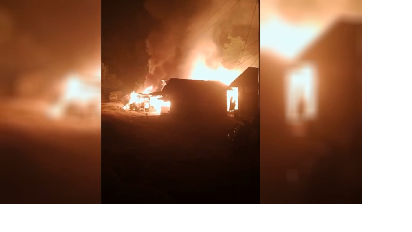 3 Rumah Di Pompa Air Batang Hari Terbakar, Ibu Dan Dua Anak Meninggal Dunia