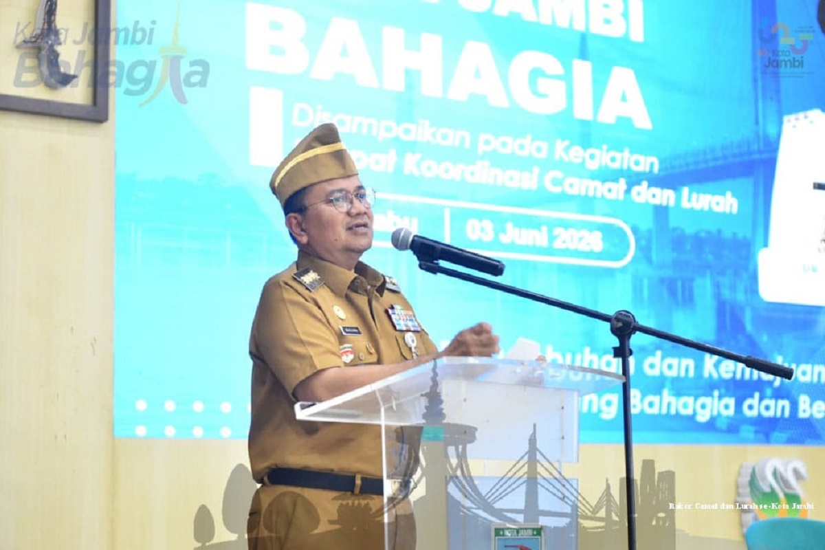 Pemkot Jambi Gelar Rakor Camat dan Lurah, Tekankan Masalah Persampahan