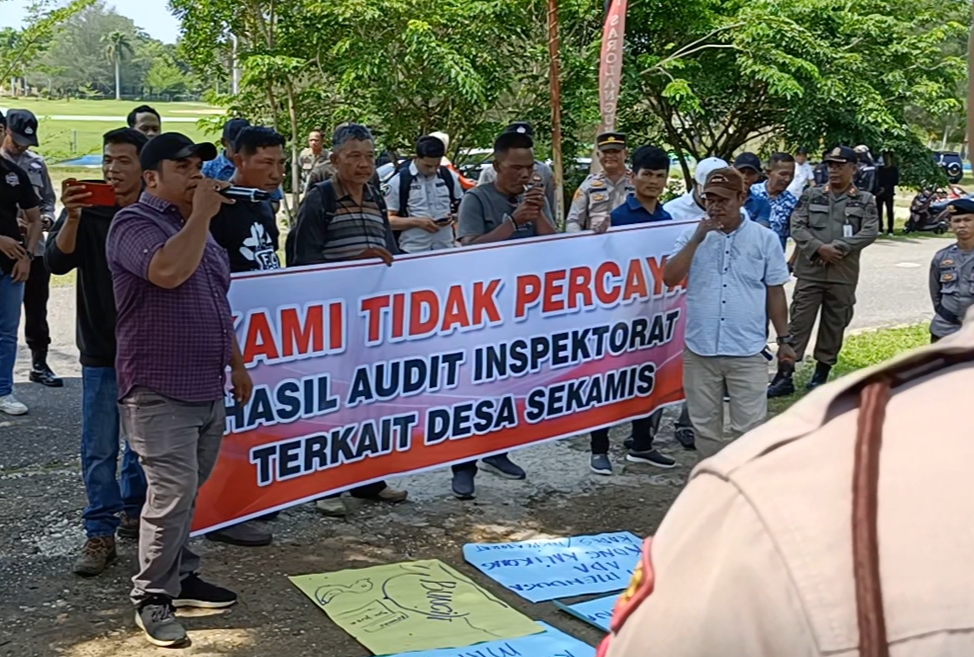 Di Nilai Tak Sesuai Fakta, Temuan Pihak Inspektorat Sarolangun  Di Protes 