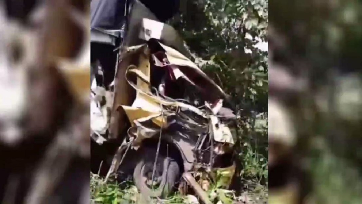 Laka Lantas Di Muara Tembesi, Truk Pengangkut 2 Ekor Kuda Tabrak Truk CPO