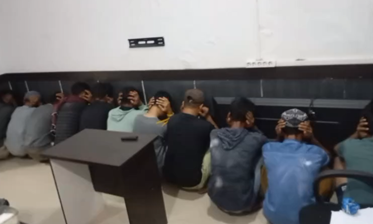 Polres Batang Hari Ringkus 12 Pelaku Pengolahan Emas Ilegal di Mersam