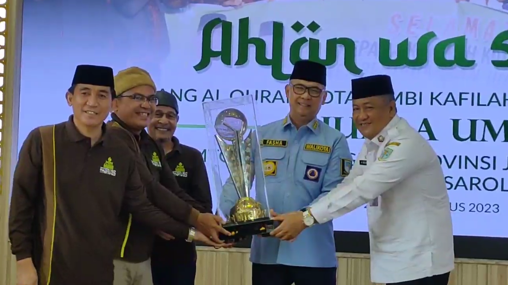 Kota Jambi Sabet Gelar Juara Umum pada MTQ ke-52 Tingkat Provinsi Jambi