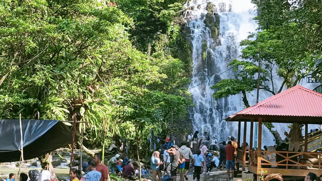 Air Terjun Serintik Hujan Paneh, Keren Gak Ada Abisnya, Yukk Ke Sini !!!