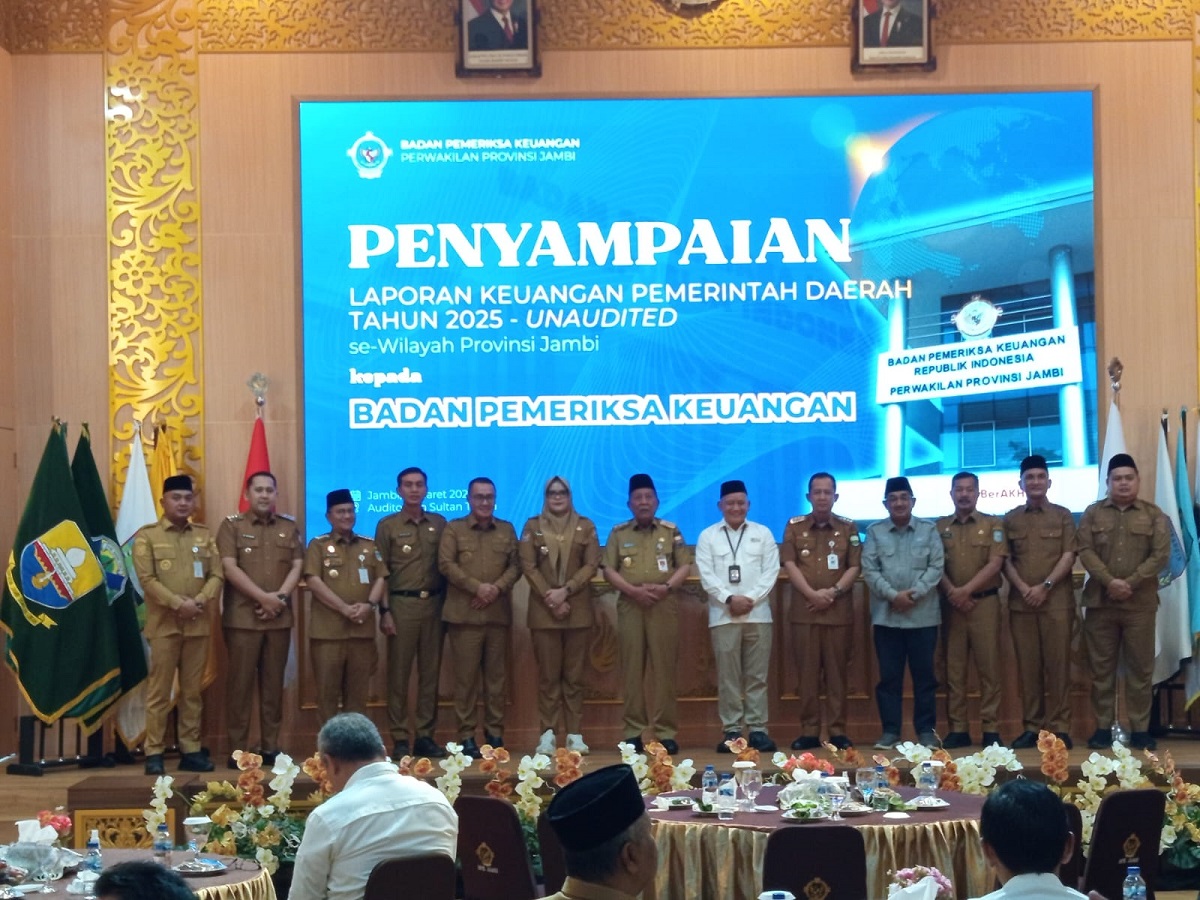 Pemkot Jambi Sampaikan LKPD Unaudited Tahun 2025