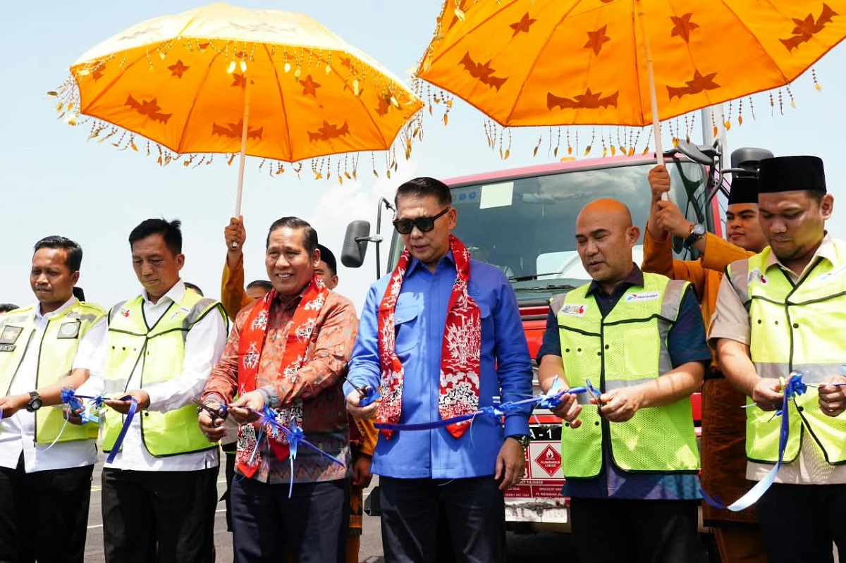 Pertamina Patra Niaga Layani Avtur Perdana di Bandara Muara Bungo, Dukung Konektivitas Udara Jambi