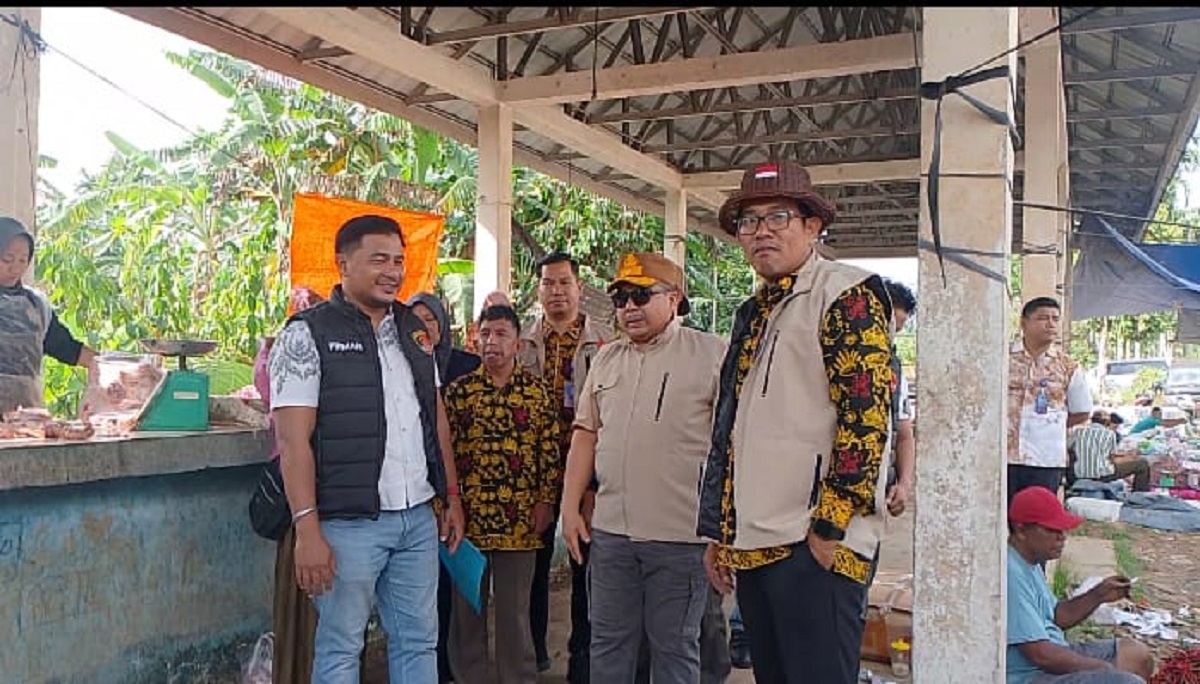 Jelang Ramadhan, Tim Satgas Pangan Tanjab Timur Pantau Harga Bahan Pokok di Pasar Tradisional