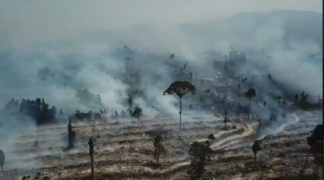 Satgas Karhutla Tebo Tarik Posko di Desa Pemayungan