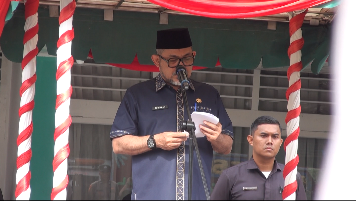 Sekda Provinsi Jambi Hadiri Upacara dalam Memperingati Hari Kesehatan Nasional Ke-61