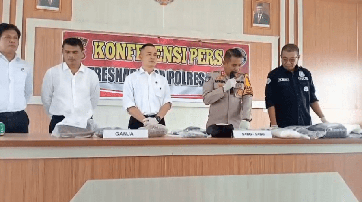 Dalam 3 Bulan, Polres Bungo Ungkap 31 Perkara Narkoba