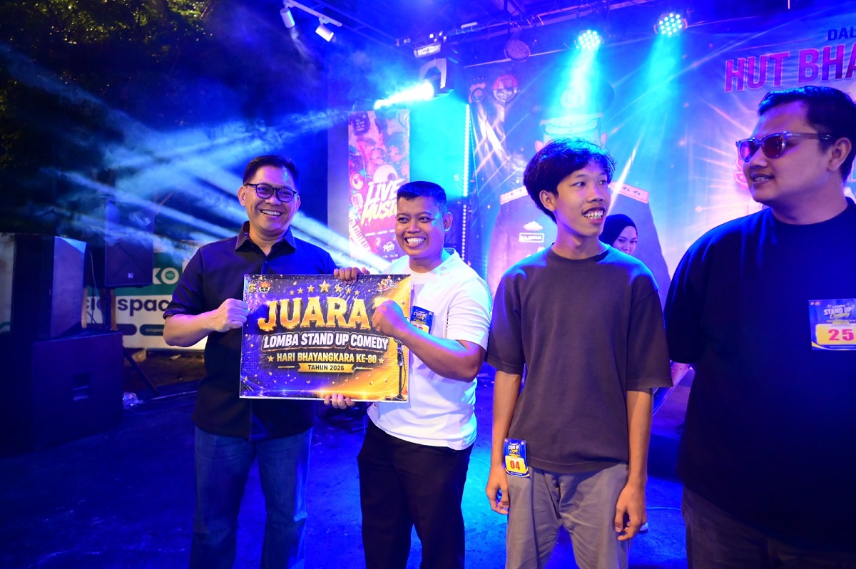 Polda Jambi Gelar Lomba Stand Up Comedy Meriahkan Hari Bhayangkara ke-80