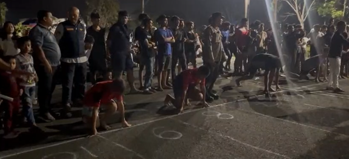 Cegah Balap Liar, Polres Muaro Jambi Gelar Lomba Lari 100 Meter