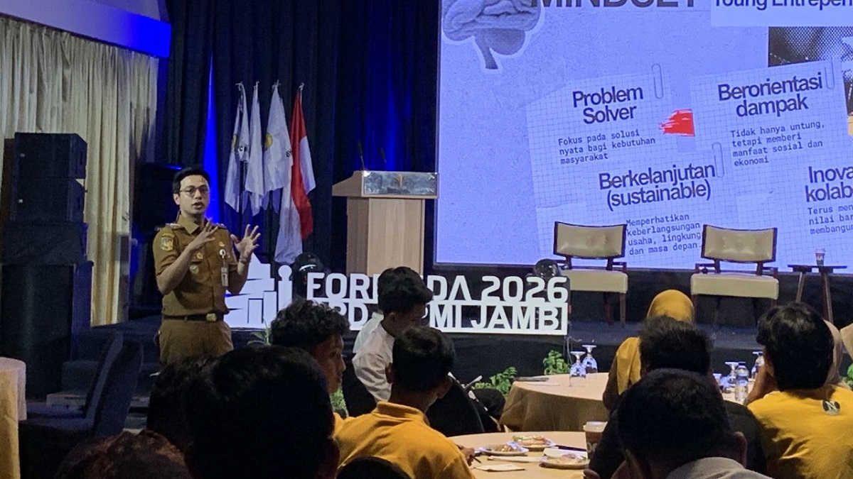 Jadi Pembicara di Forum Bisnis Daerah HIPMI, Wawako Diza Tekankan Pengusaha Muda yang Adaptif