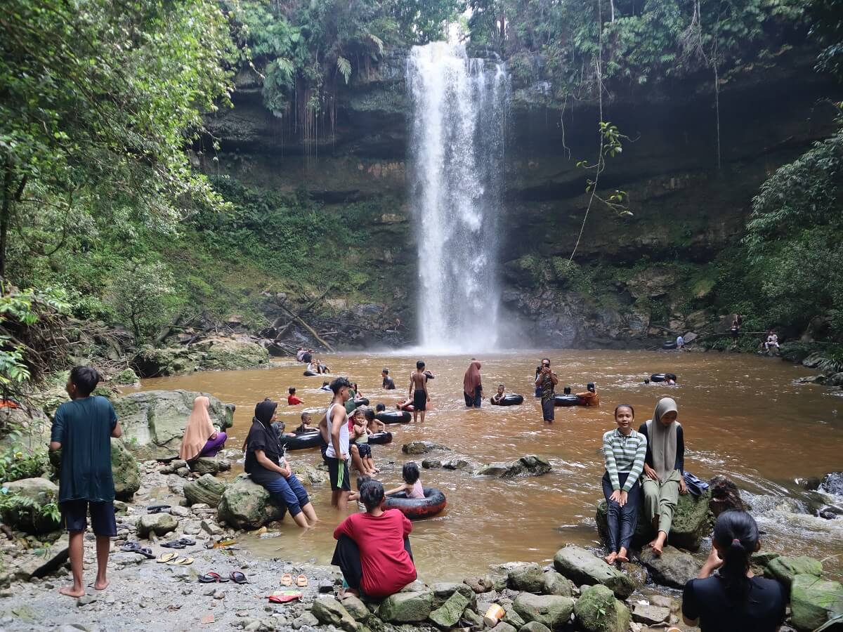 Wisata Air Terjun 86 Riau Hanya 4 Jam dari Jambi, Wisata Alami Dijamin Bikin Nagih