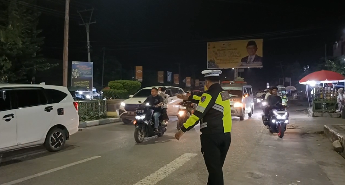 Arus Mudik dan Balik di Sarolangun Naik 30 Persen, Polisi Catat 4 Kecelakaan