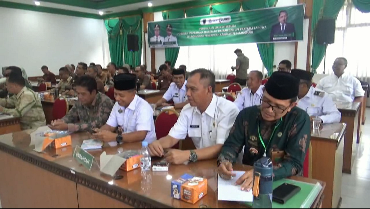 Empat Peserta Calon Sekda di Batang Hari Dinyatakan Lolos ke Tahap Selanjutnya