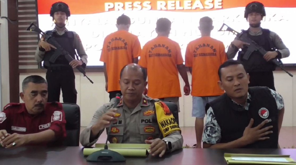 3 Pengendar Narkoba di Dua Kecamatan Muaro Jambi Berhasil Diringkus Polisi