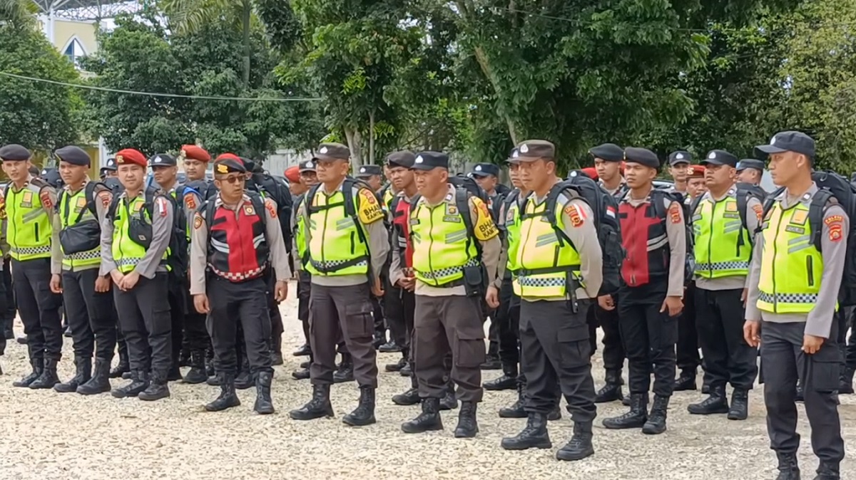 234 Personel TNI-Polri Kawal Ketat Surat Suara Pasca Pilkada Sarolangun