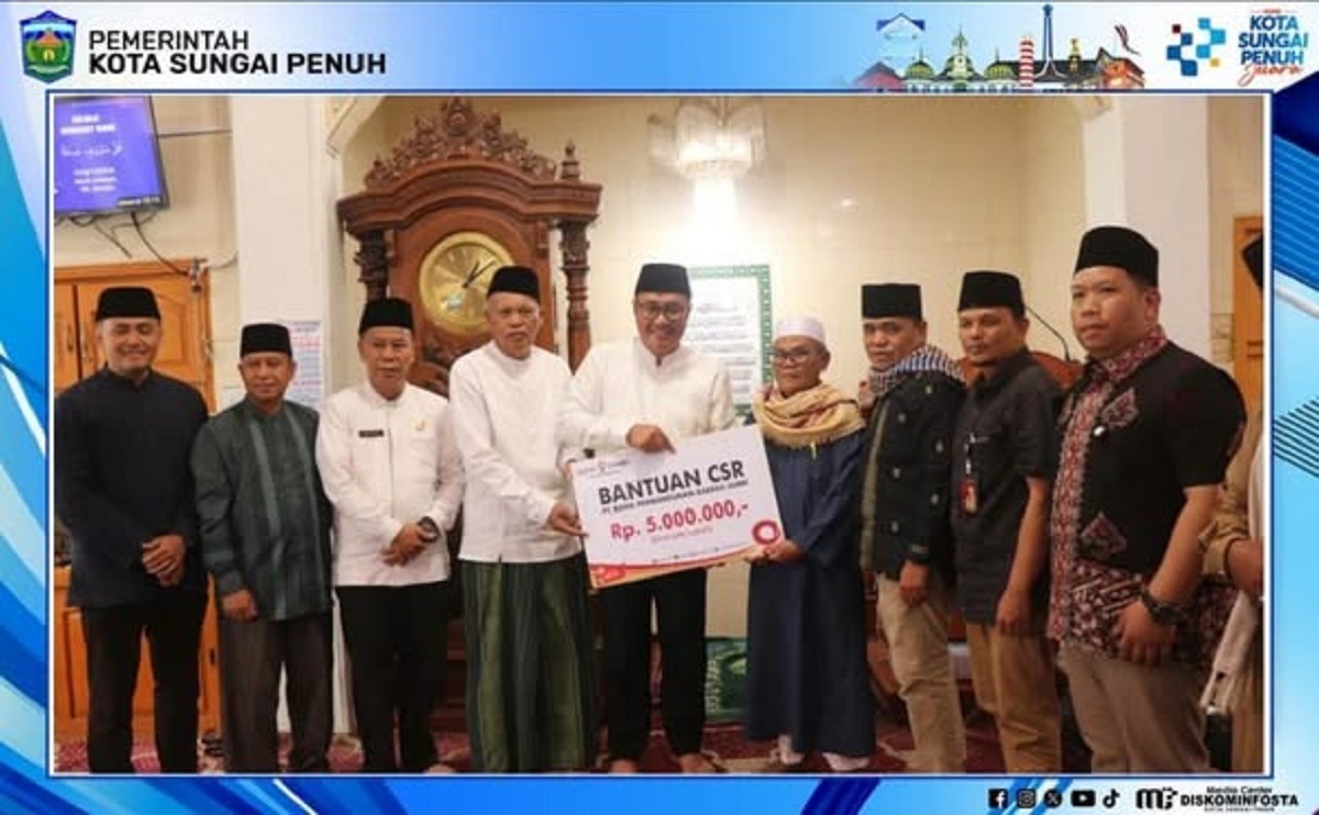 Wako Alfin Safari Jumat di Masjid Nurul Hikmah Sumur Anyir