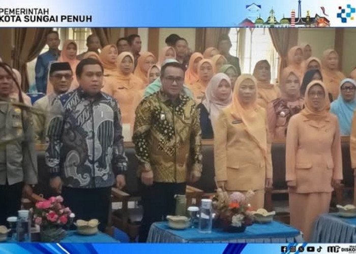 Wako Alfin Hadiri Pengukuhan Ketua dan Pengurus Dharma Wanita Persatuan Kota Sungai Penuh Masa Bakti 2024–2029