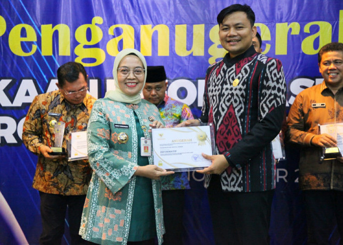 Kota Jambi Hattrick Anugerah Keterbukaan Informasi Publik 