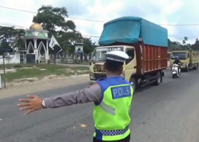 Arus Mudik Jalinsum Jambi–Riau Terpantau Ramai Lancar