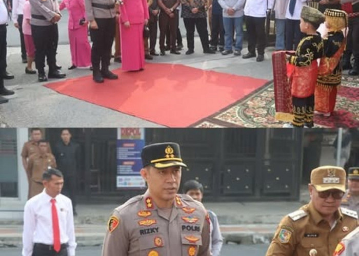 Wakil Ketua I DPRD Hardizal Hadiri Serah Terima Jabatan Kapolres Kerinci