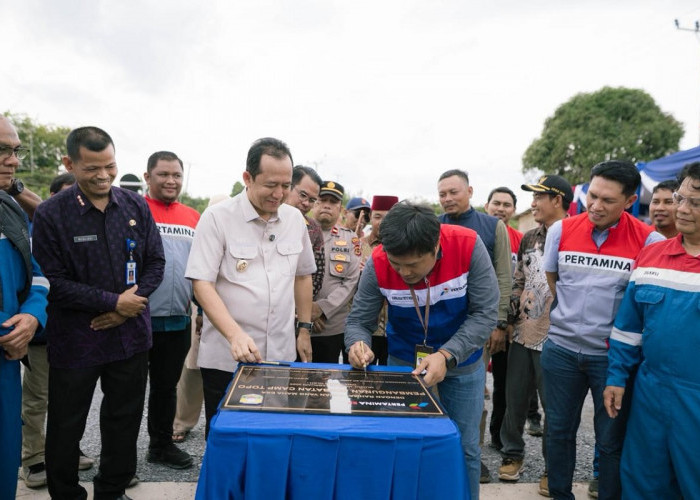 Perkuat Sinergi Operasional dan Daerah, PEP Jambi Resmikan Jembatan Camp Topo di Struktur Ketaling