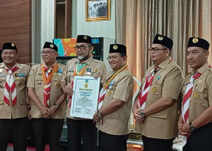 Kemas Faried Apresiasi Penghargaan Tokoh Pramuka untuk Wali Kota Jambi