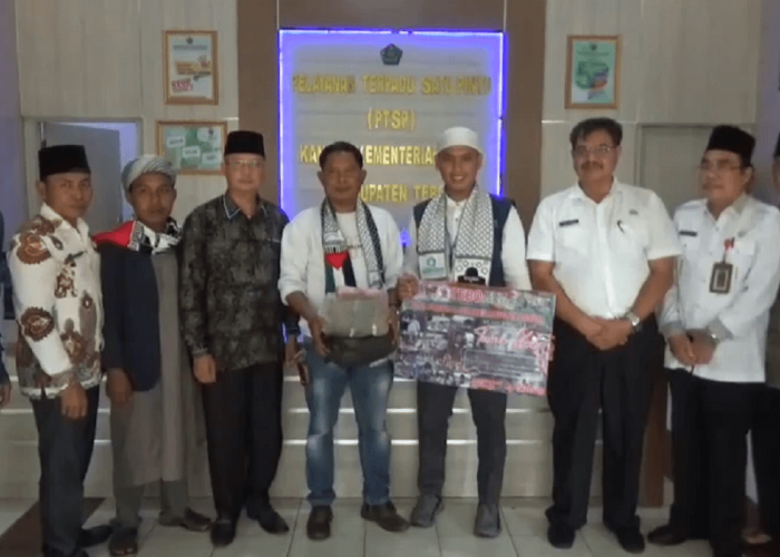 Masyarakat Tebo Peduli Palestina Berhasil Kumpulkan Donasi Rp 104 Juta 