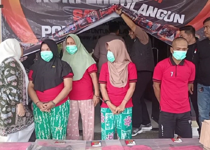 4 Pelaku Perampokan Emas di Sarolangun Diringkus Polisi, 3 Diantaranya Wanita