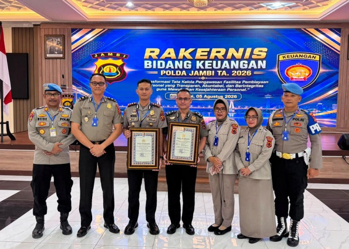Polres Muaro Jambi Raih Penghargaan Kapolri, Sabet Nilai IKPA Sempurna 100