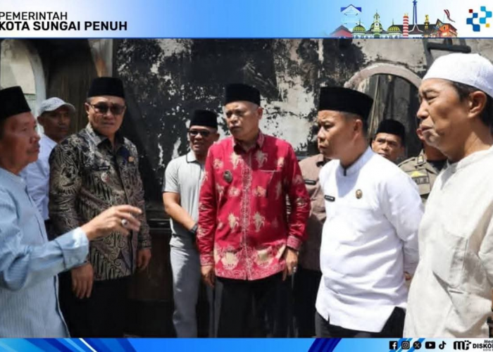 Pemkot Sungai Penuh Bergerak Cepat Bantu Warga Korban Kebakaran Koto Tinggi