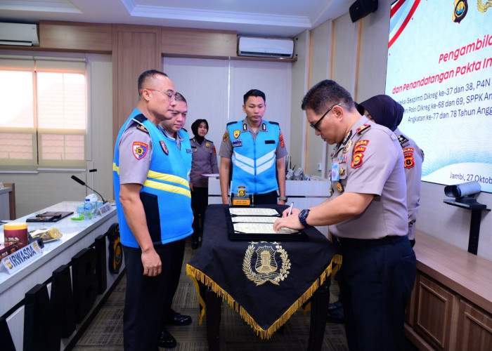 Fakta Integritas Seleksi Pendidikan Polri, Polda Jambi Ingatkan Peserta Jujur