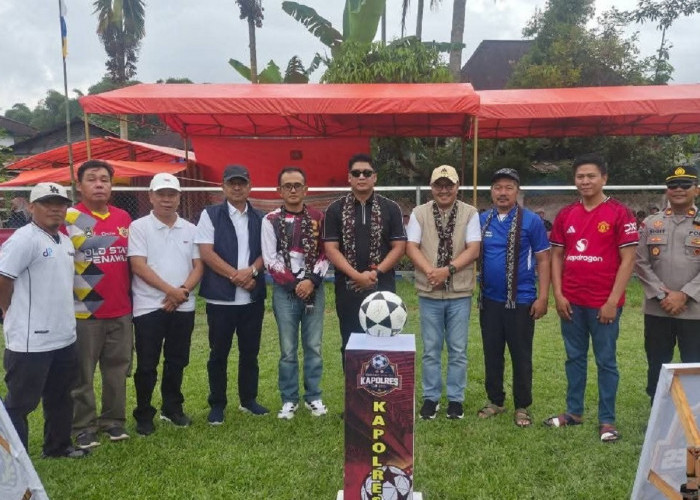Kapolres Cup U-40. Alfin Berharap dengan Adanya Turnamen Ini Dapat Memperkuat Persaudaraan