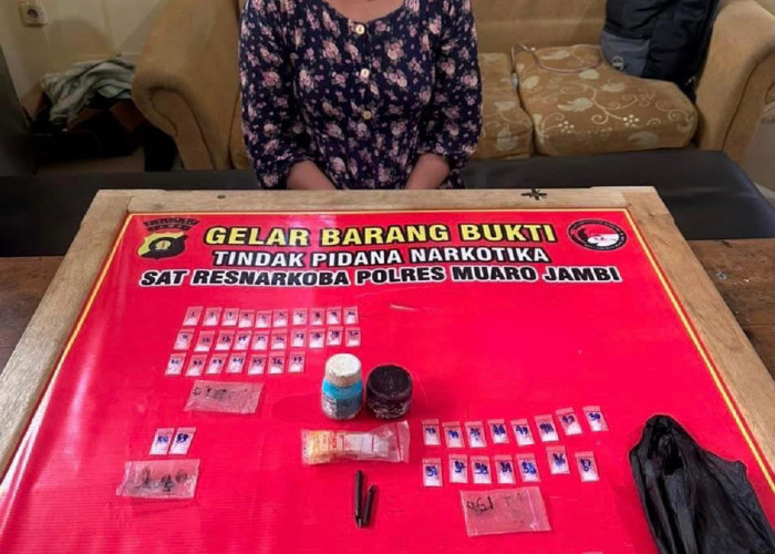 Satresnarkoba Polres Muaro Jambi Bongkar Peredaran 48 Gram Sabu di Nyogan, 2 Orang Ditangkap