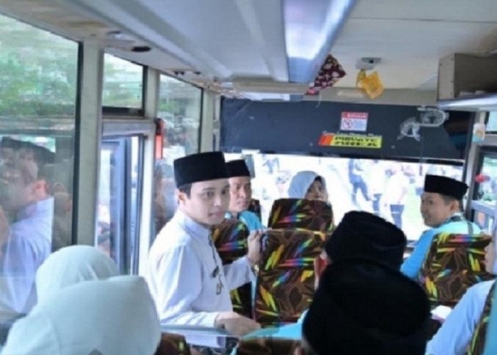 Wakil Wali Kota Jambi Lepas Keberangkatan 288 Calon Haji Kloter II Menuju Tanah Suci