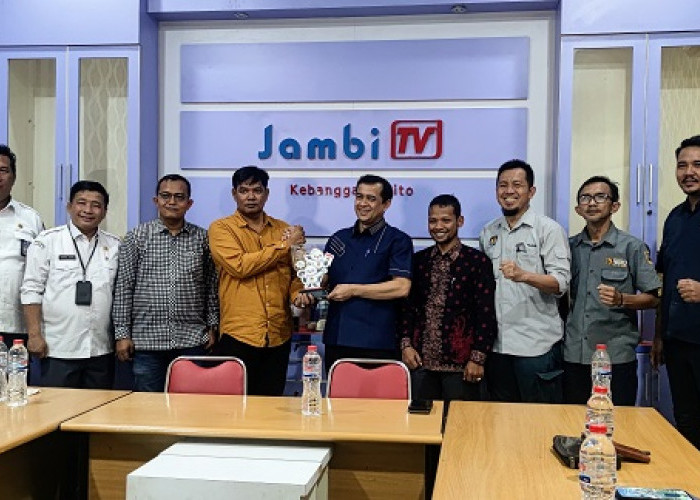 Komisioner KPU Provinsi Jambi Sambangi Jambi TV, IRON  : Jambi TV Media yang Memiliki Kapasitas Membantu Kami