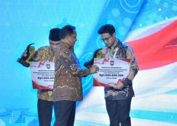 Pemkot Jambi Raih Penghargaan Nasional Kemendagri, Pengelolaan Sampah dan Lingkungan ASRI