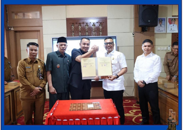 Pemkot Sungai Penuh dan Kejari Teken MoU Perkuat Penanganan Hukum