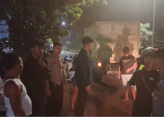 Seorang Pemotor Tewas Usai Tabrakan Dengan Truk Di Muara Bulian