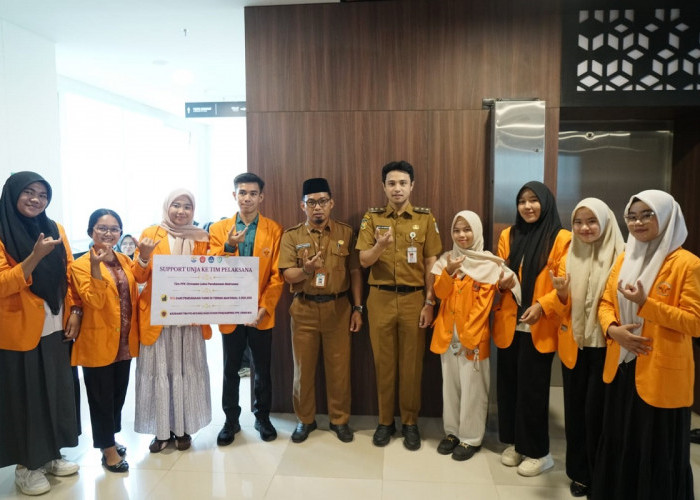 Wawako Diza Lepas Tim PPK Ormawa Unja