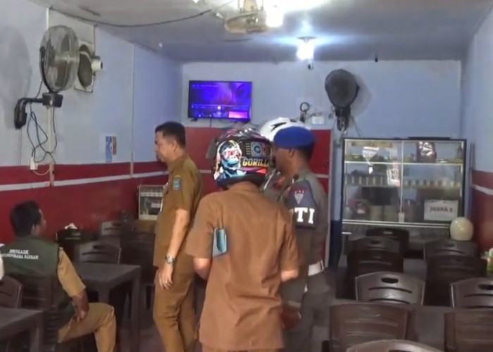  BKPSDM bersama Satpol PP Melakukan Razia Disiplin  ASN Tanjab Barat