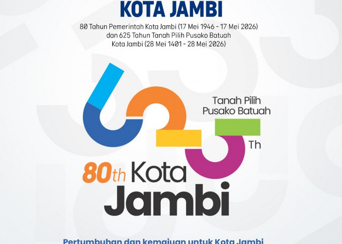 Pemerintah Kota Jambi Resmi Luncurkan Logo Hari Jadi ke-625 Tanah Pilih Pusako Batuah dan HUT Pemkot ke-80