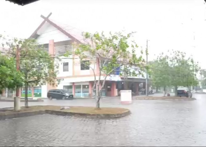 Hampir Merata, Hujan Guyur Wilayah Batanghari