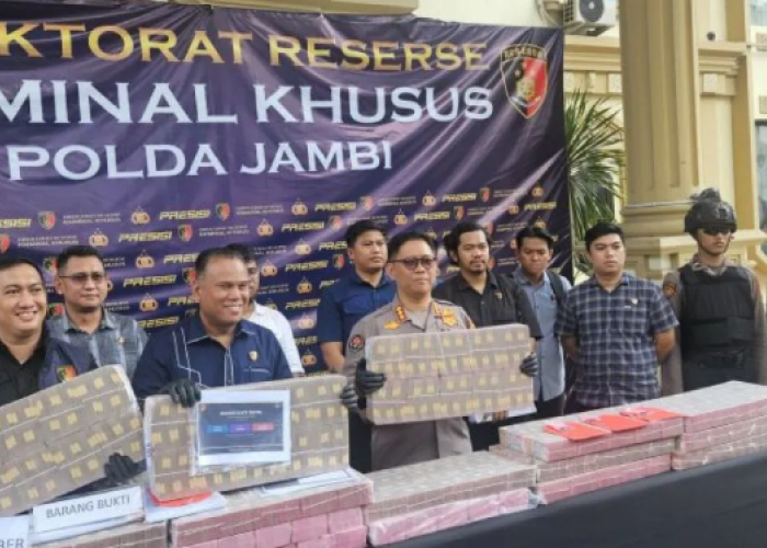 Polda Jambi Ungkap Kasus Pembobolan Bank Jambi Rp144,82 Miliar, Tiga Pelaku Ditangkap