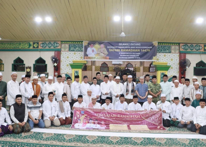 Pererat Silaturahmi, Pemkab Tanjab Barat dan UNJA Peringati Nuzulul Qur’an di Masjid Raya Al-Muttaqin
