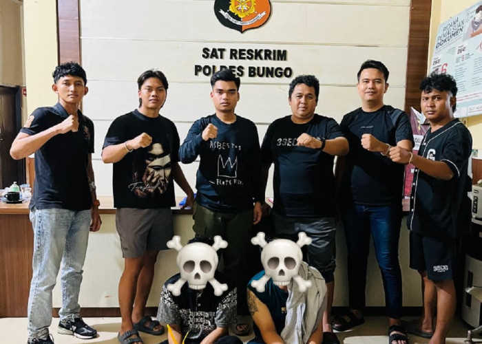 Aksi Perampokan Modus Travel, Dua Pelaku Dibekuk Tim GUNJO Polres Bungo