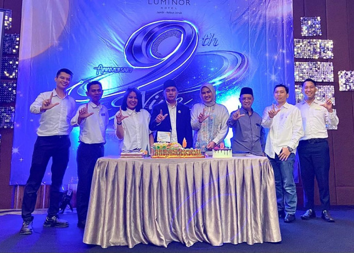 Perayaan Anniversary ke-9 Luminor Hotel Jambi Usung Tema “9 Magical Years”