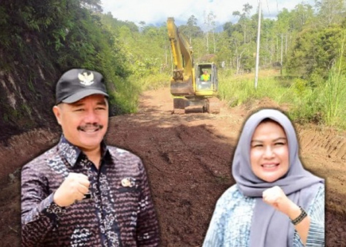 Jalan Renah Pemetik Mulai Dikerjakan, PUPR Kerinci Turunkan Alat