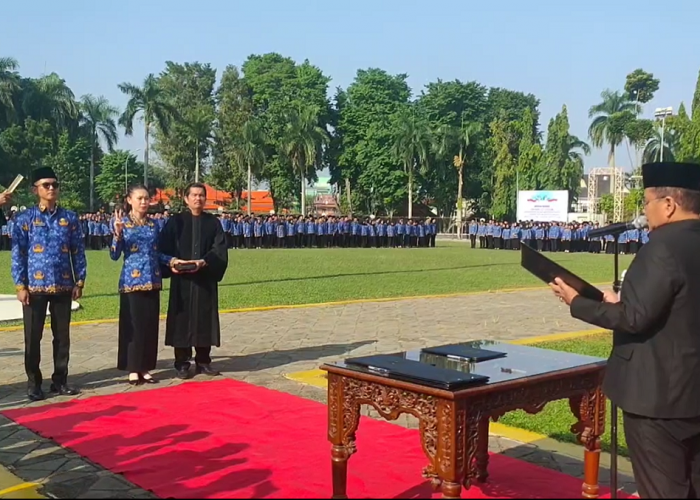 Wali Kota Jambi Resmi Lantik 1.207 Pegawai, Fokus Tingkatkan Layanan Publik Kota Jambi 